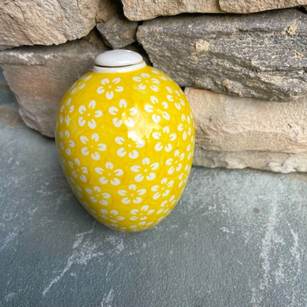 Polish Pottery-Terrain-Ceramic  Egg Large